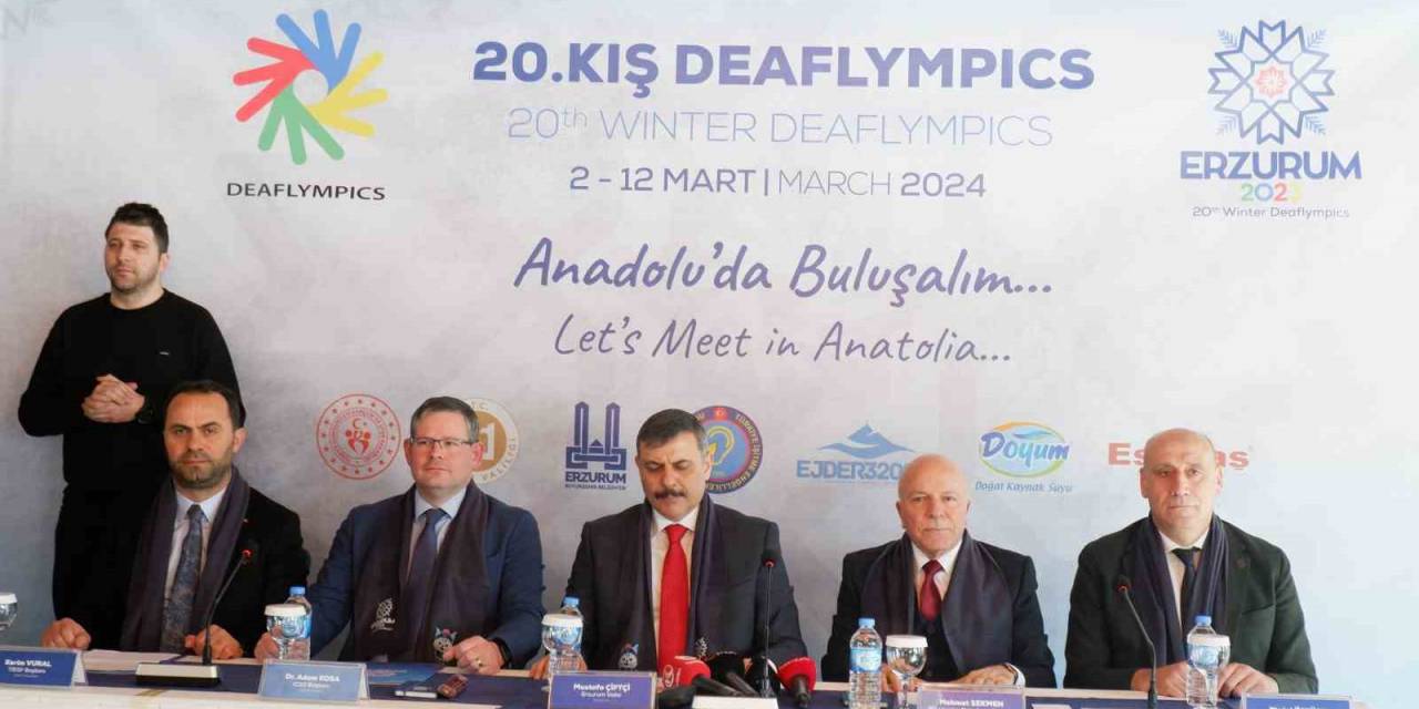 20. İşitme Engelliler Kış Olimpiyatları’na 800 Sporcu Katılacak