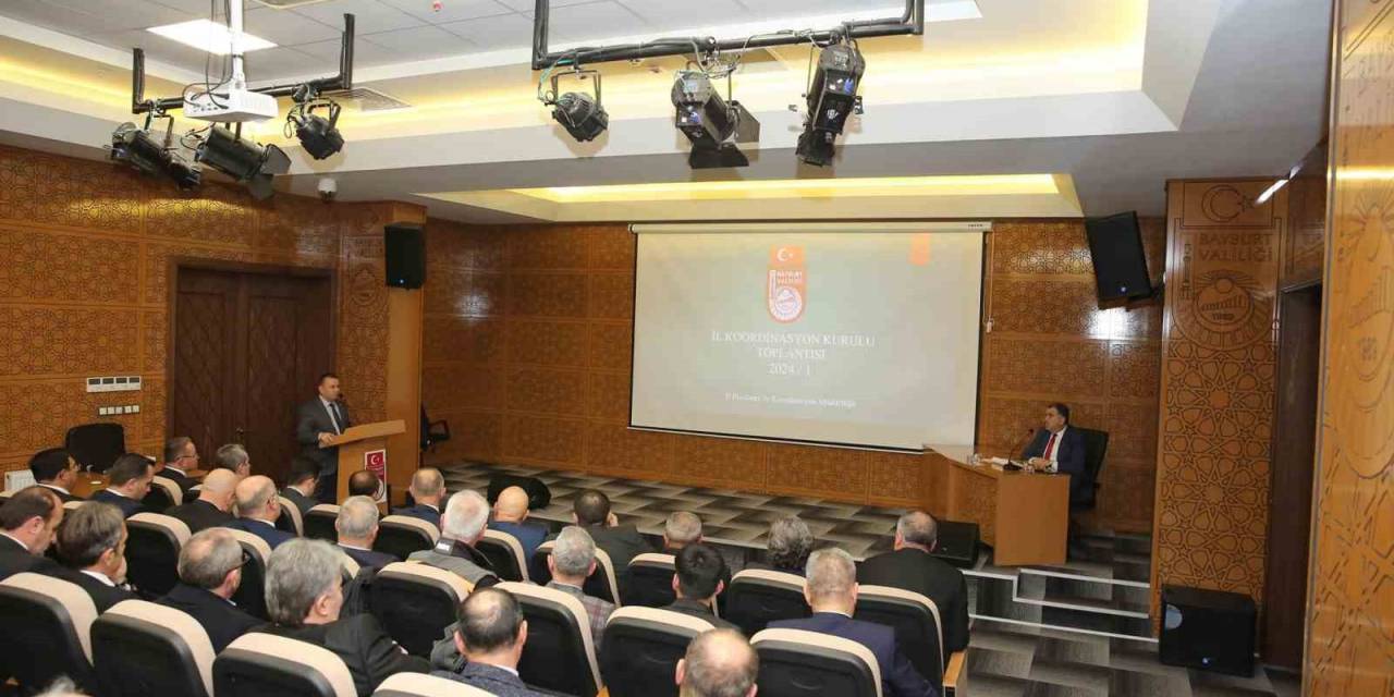 Bayburt’ta İl Koordinasyon Kurulu 2024 Yılı 1. Dönem Toplantısı Yapıldı