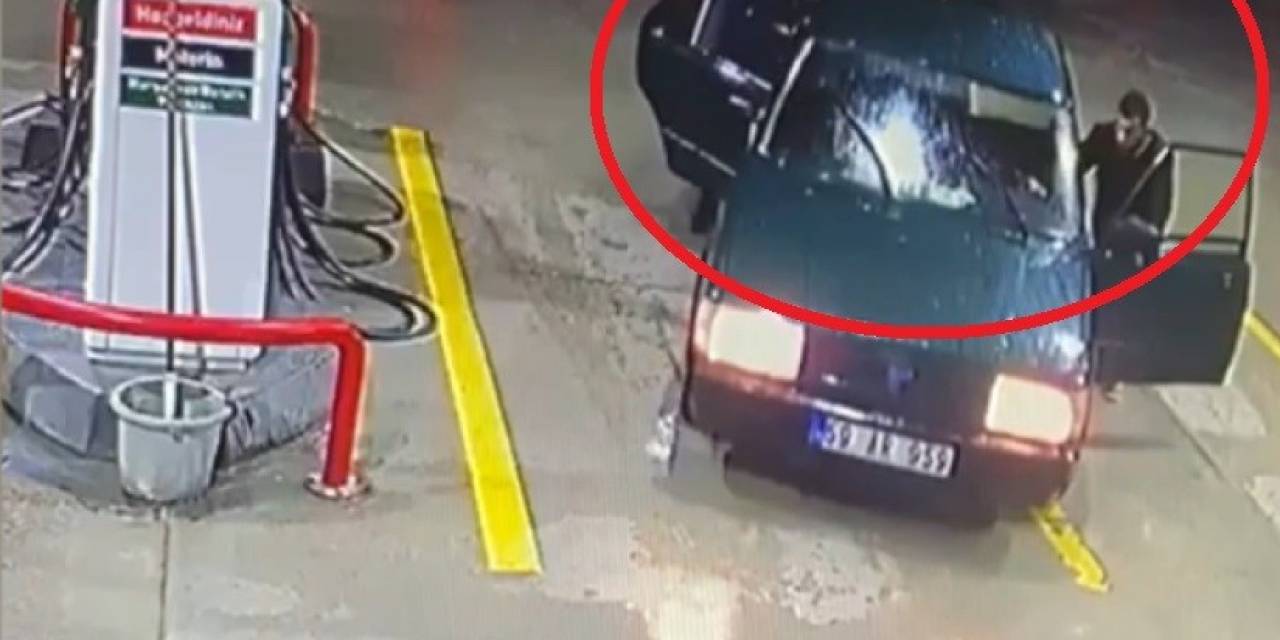 Çaldıkları Otomobilin Yakıtı Bitince Benzin İstasyonunda Kıskıvrak Yakalandılar