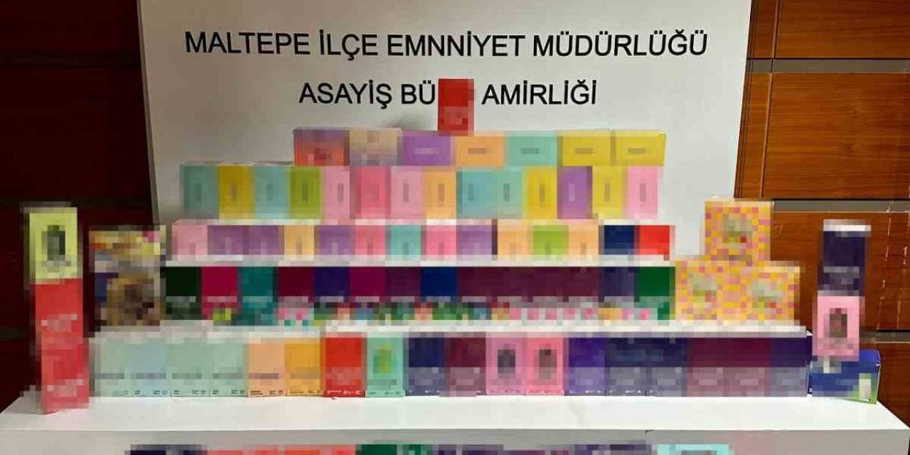 Kadıköy’de Kaçak Elektronik Sigara Operasyonu