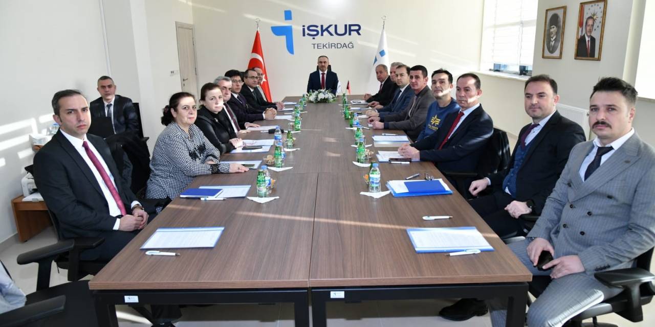 Tekirdağ İl İstihdam Ve Mesleki Eğitim Kurulu Toplantısı Yapıldı