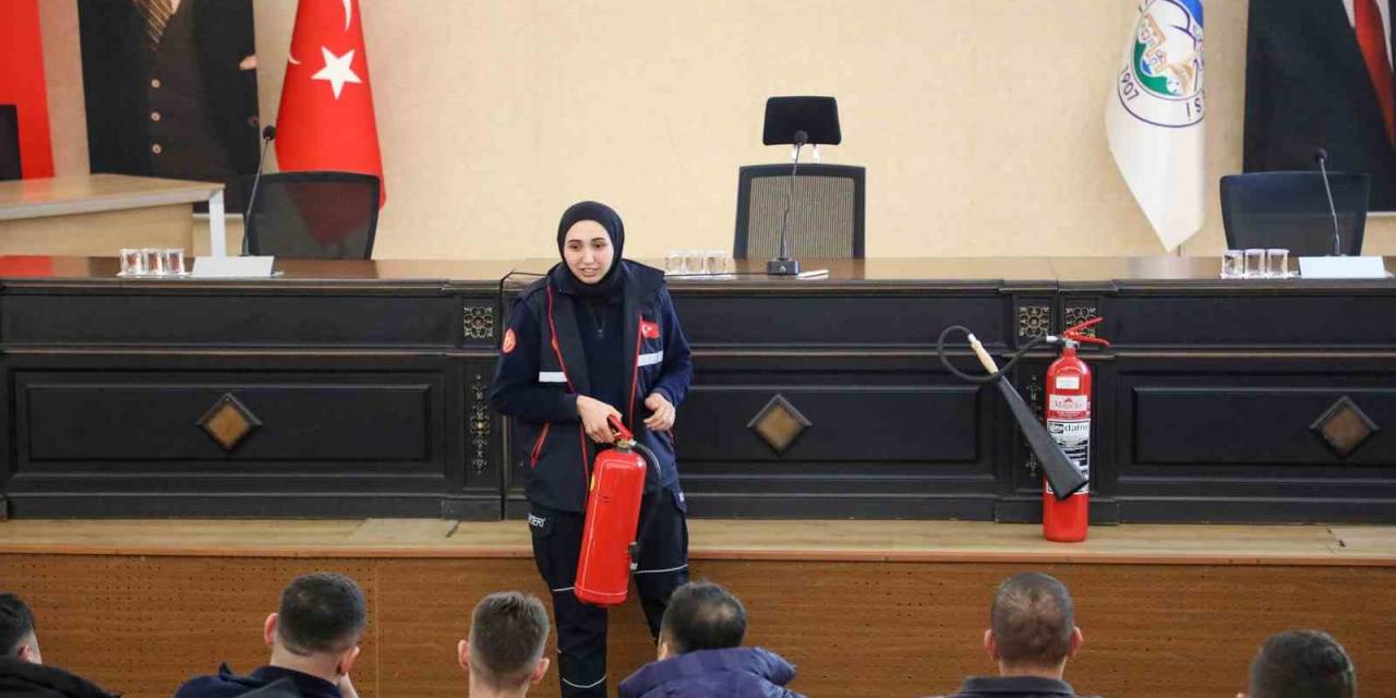 Talas Personeline Yangın Eğitimi