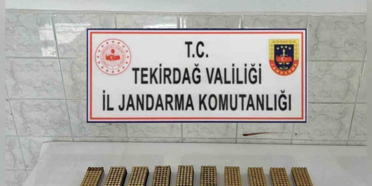 Tabanca Ve 500’den Fazla Mermi Ele Geçirildi