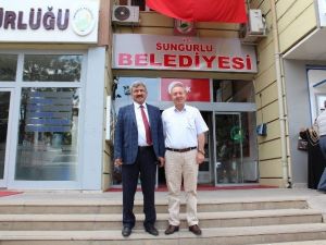 Vezirköprü Belediye Başkanından Şahiner’e Ziyaret