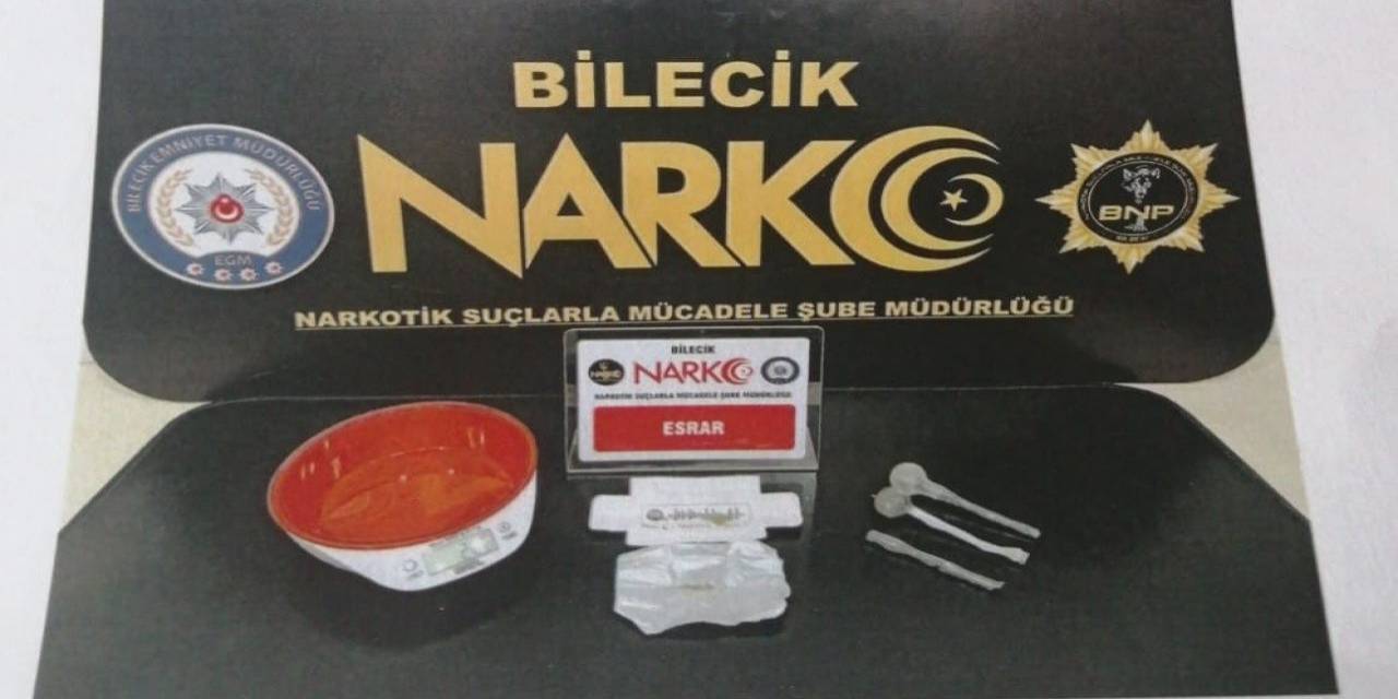 Bilecik’te Uyuşturucu Operasyonu, 2 Kişi Tutuklandı