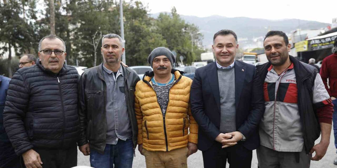 Başkan Yücel Sanayi Esnafına 10 Yılda Gerçekleştirilen Çalışmalarını Anlattı