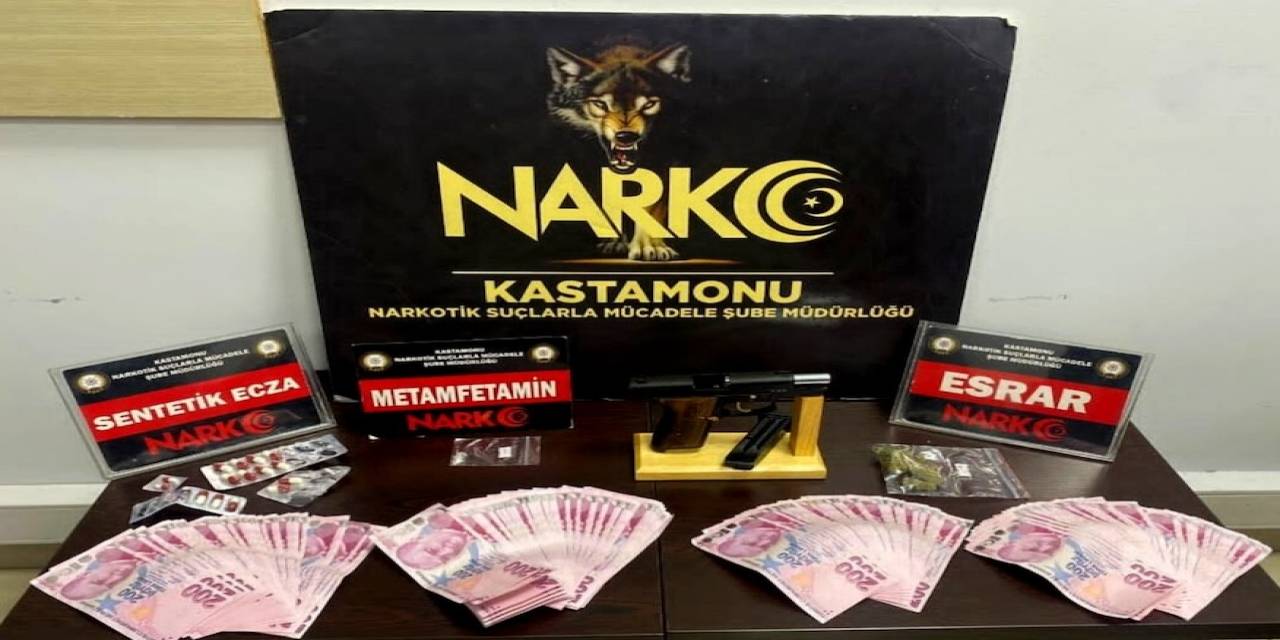 Kastamonu’da Uyuşturucu Operasyonu: 3 Gözaltı