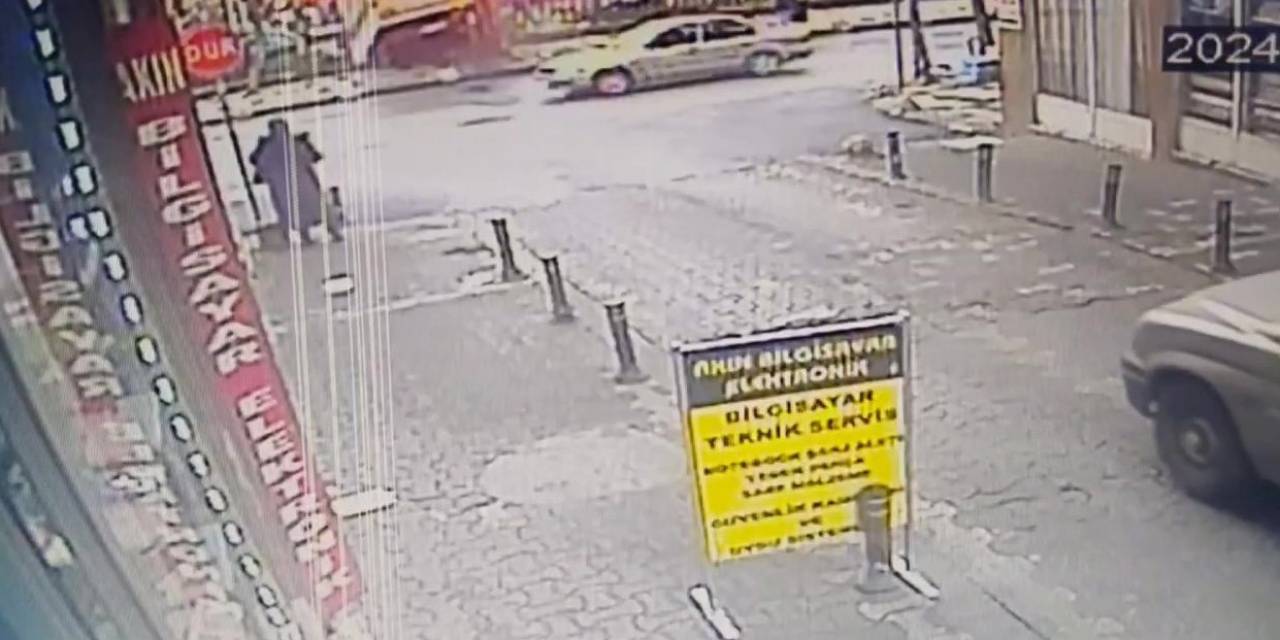 Ümraniye’de Kontrolden Çıkan Kamyonet Parka Uçtu