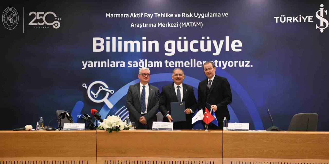 İş Bankası Ve İtü’den Deprem Araştırma Merkezi