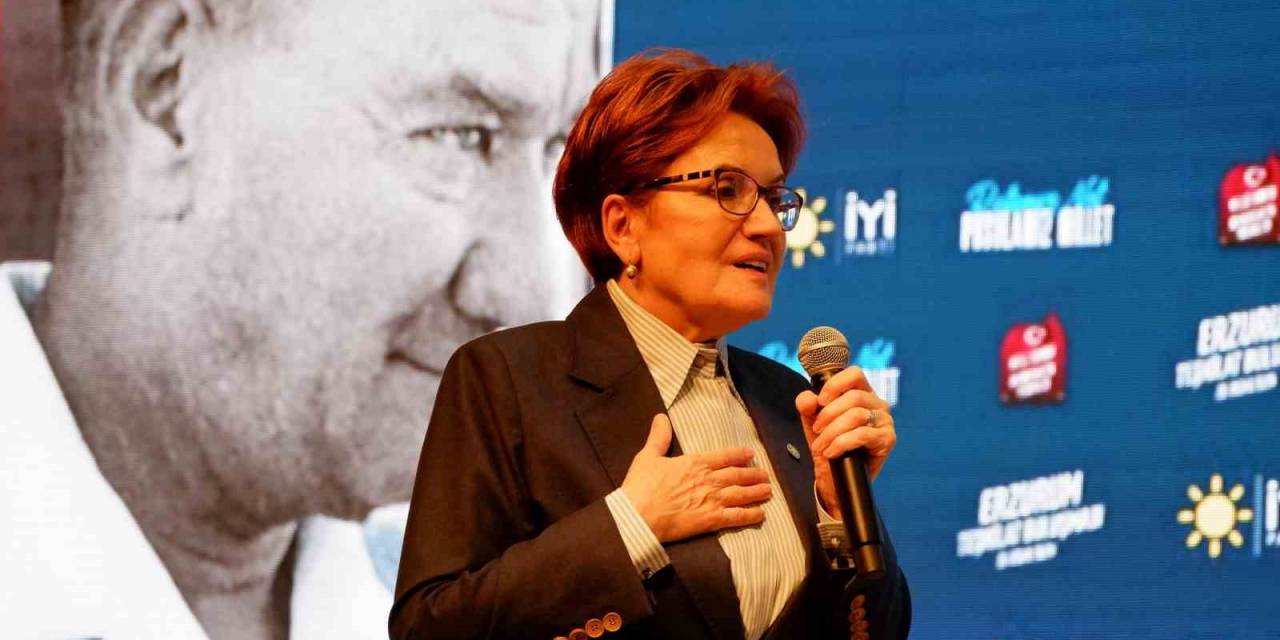 Akşener, Erzurum Büyükşehir Belediye Başkan Adayını Açıkladı