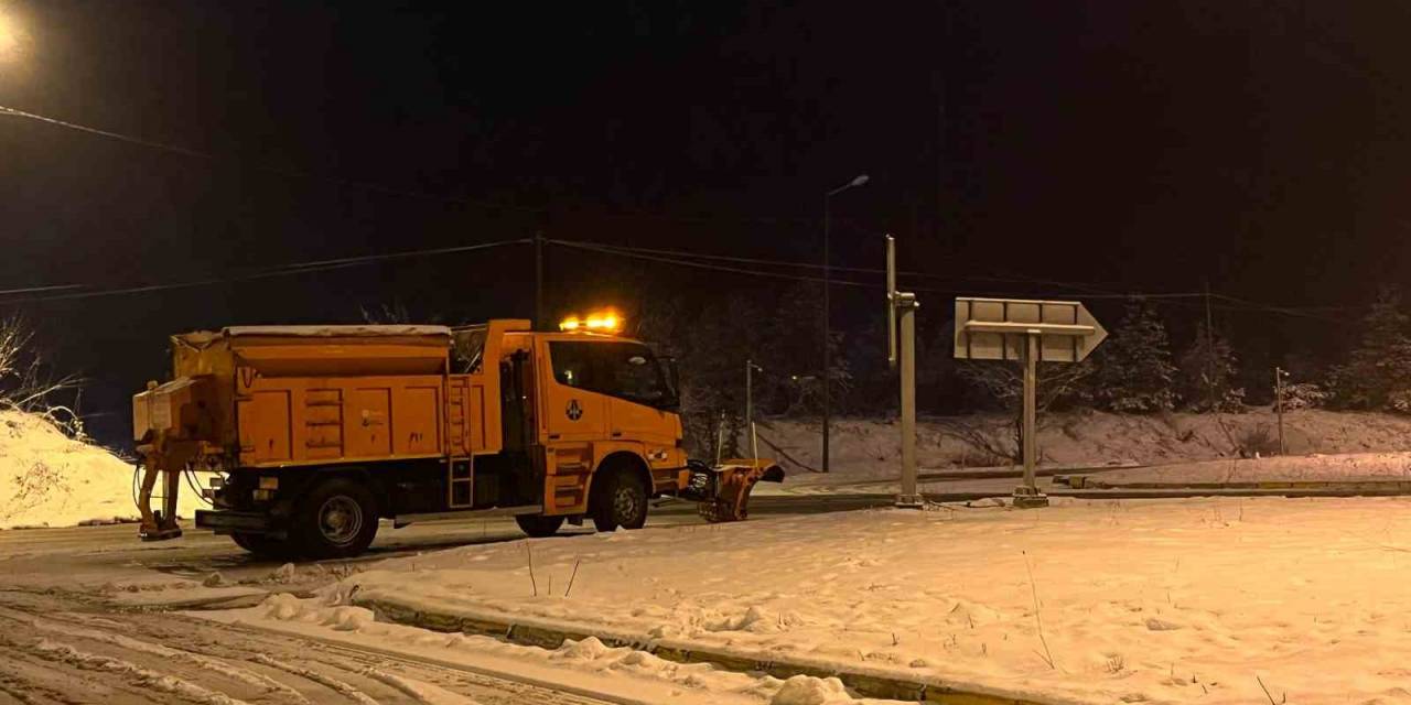 Bolu Dağı’nda Kar Yağışı Etkili Olmaya Başladı