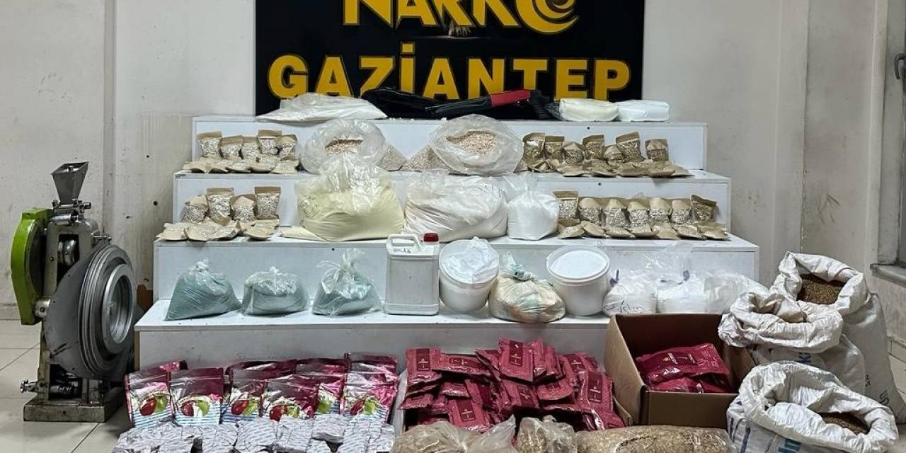 Gaziantep’te Mit Destekli Uyuşturucu Operasyonu: 1 Gözaltı