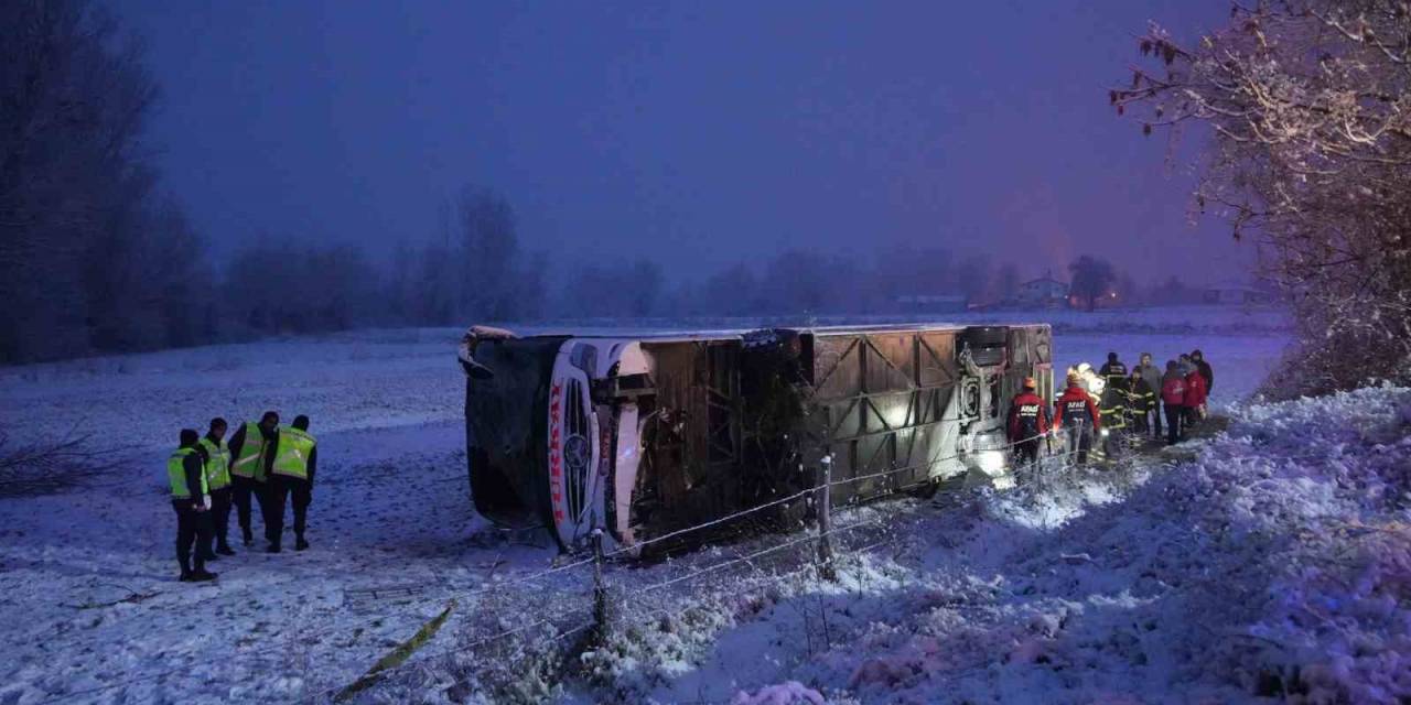 Vali Dallı: “Otobüs Kazasında 6 Vatandaşımızı Kaybettik, 33 Yaralımız Var”
