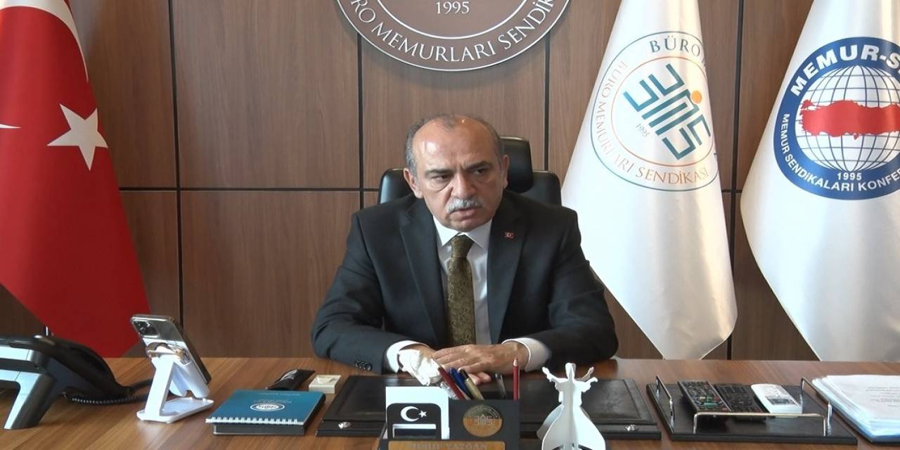 Büro Memur-sen Genel Başkanı Yazgan: “Seçim Öncesinde 3600 Ek Gösterge Verilsin Ve Kamu Çalışanları Bayram Etsin”
