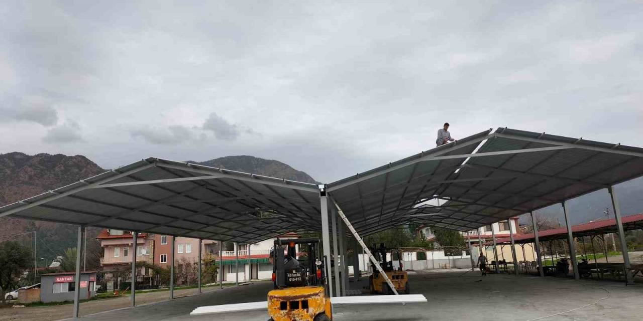 Köyceğiz Toparlar Mahallesi’ne Çok Amaçlı Pazar Yeri Yapıldı