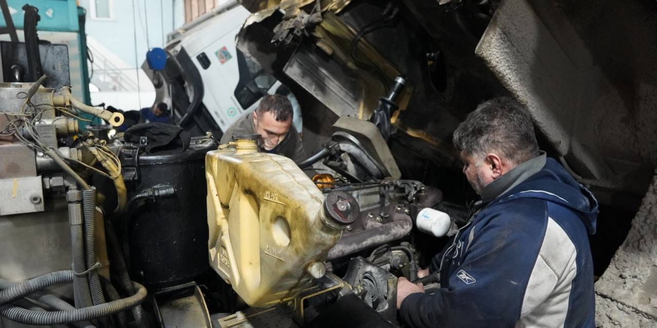 Melikgazi’nin Tamirhanesi Sanayi Tesisi Gibi Hizmet Veriyor