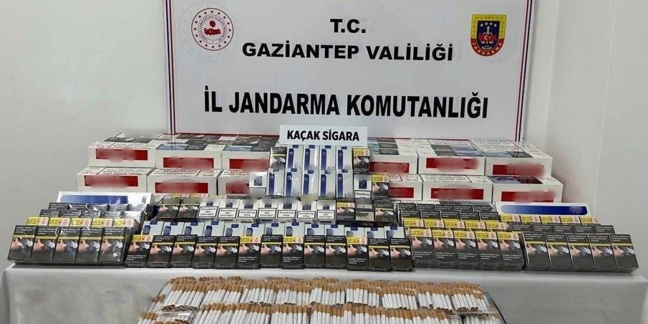 Jandarmadan 660 Bin Tl Değerinde Kaçak Sigara Operasyonu: 20 Şahıs Yakalandı