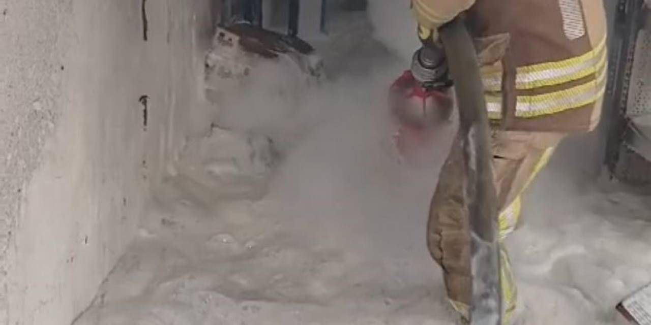 Pendik’te Pil Üretim Atölyesi Alev Alev Yandı