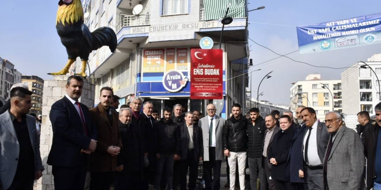 Şehit Enis Budak’ın Adı Yaşatılıyor