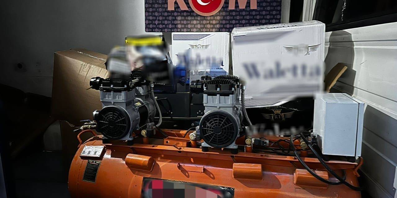 Antalya’da 25 Bin 200 Adet Makaron Ele Geçirildi