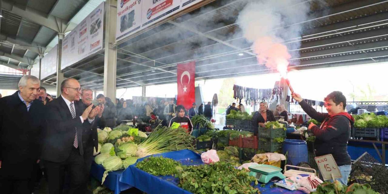 Turgutlu’nun Yeni Ve Modern Pazar Yeri Cuma Pazarı Kapılarını Açtı