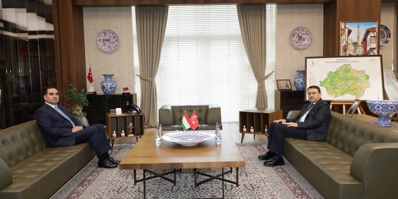 Tacikistan Büyükelçi Ashrafjon Gulov Kütahya’da