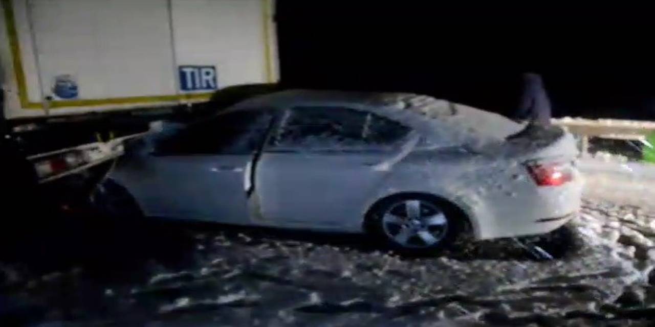 Erzincan’da Kar, Tipi Kazaları Beraberinde Getirdi: 2 Yaralı