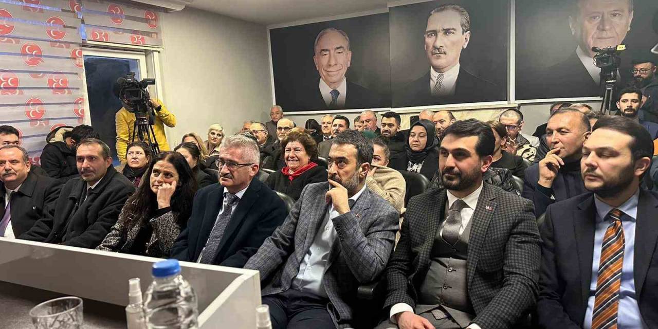 Cumhur İttifakı Abb Adayı Altınok Mhp Çankaya İlçe Başkanlığını Ziyaret Etti