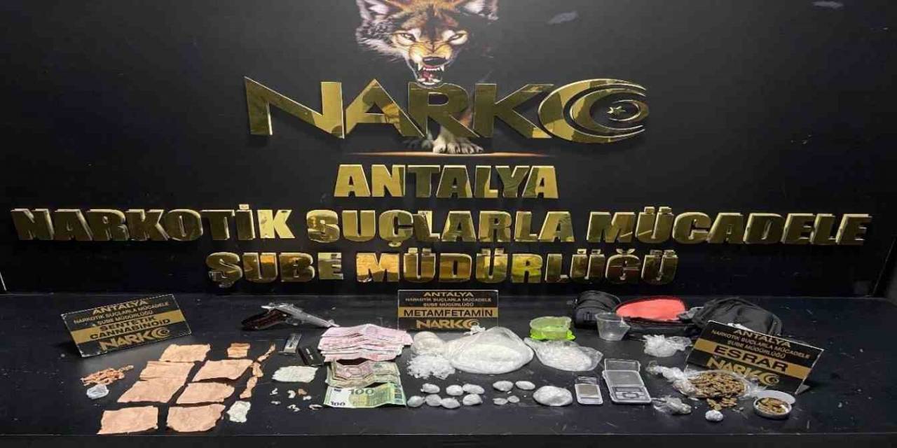 Antalya’da 24 Adrese Eş Zamanlı Torbacı Operasyonu: 19 Tutuklama
