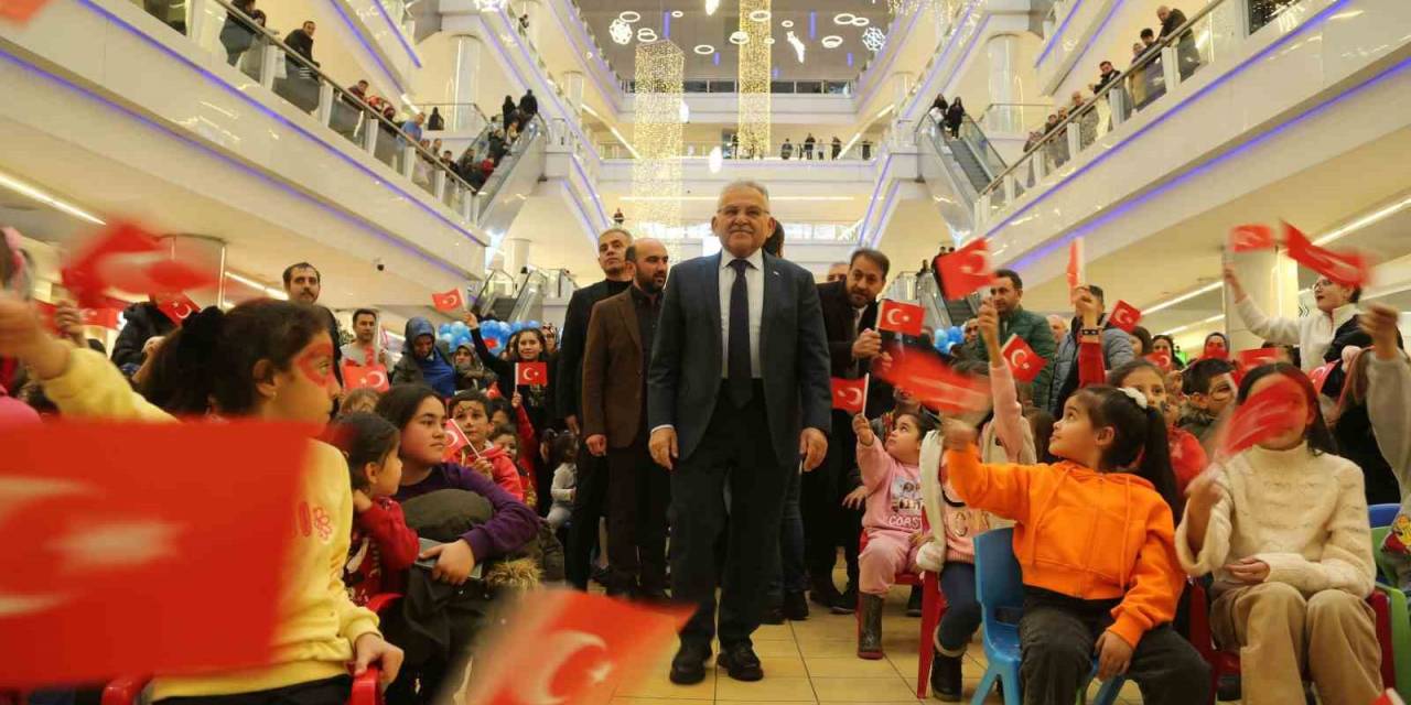 Başkan Büyükkılıç, Kaymek Tatil Şenliği’nde Çocuklarla Buluştu