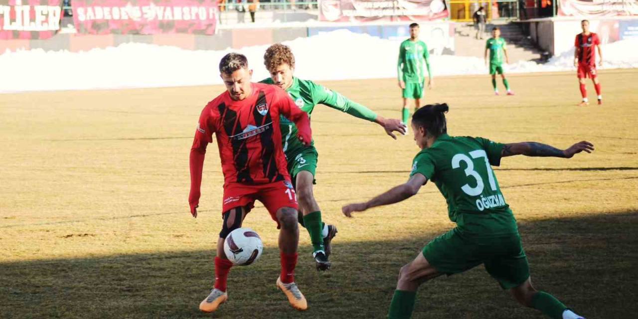 Tff 2. Lig: Vanspor Fk: 3 - Serik Belediyespor: 1