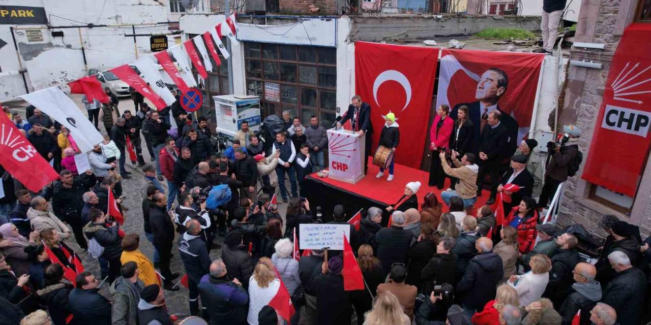 Ayvalık’ta Mesut Ergin’den Birlik Ve Beraberlik Mesajları