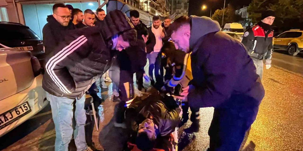 Sinop’ta Motosiklet İle Otomobil Çarpıştı: 1 Yaralı