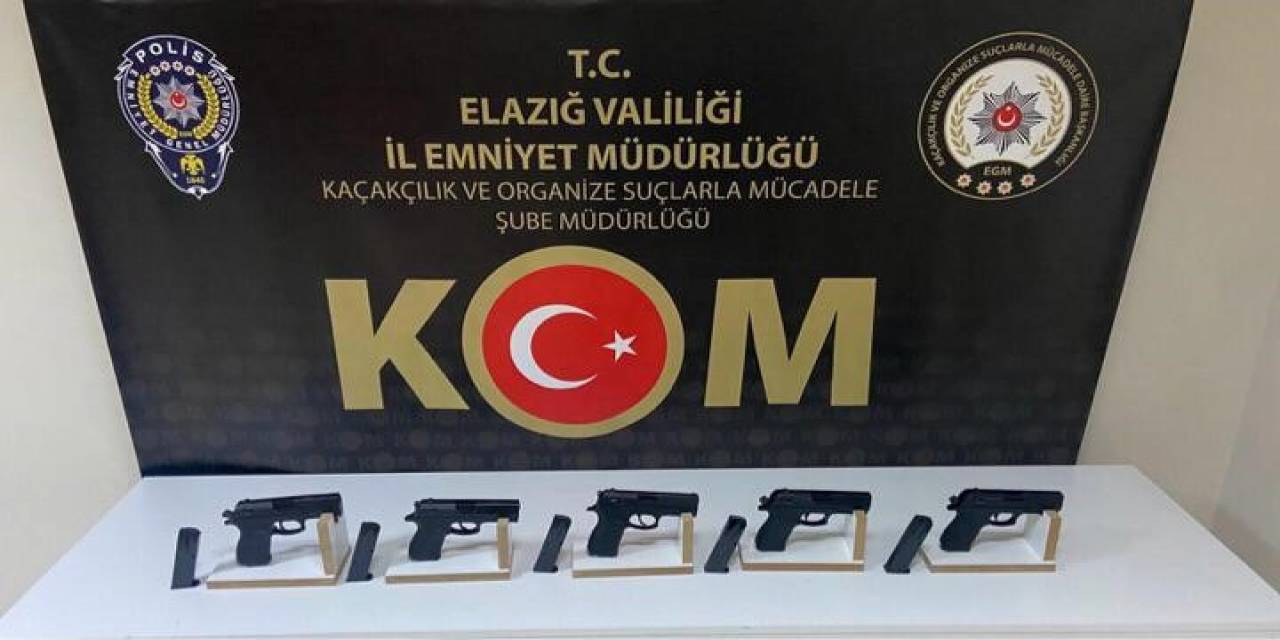 Elazığ’da Silah Taciri 2 Şüpheli Tutuklandı