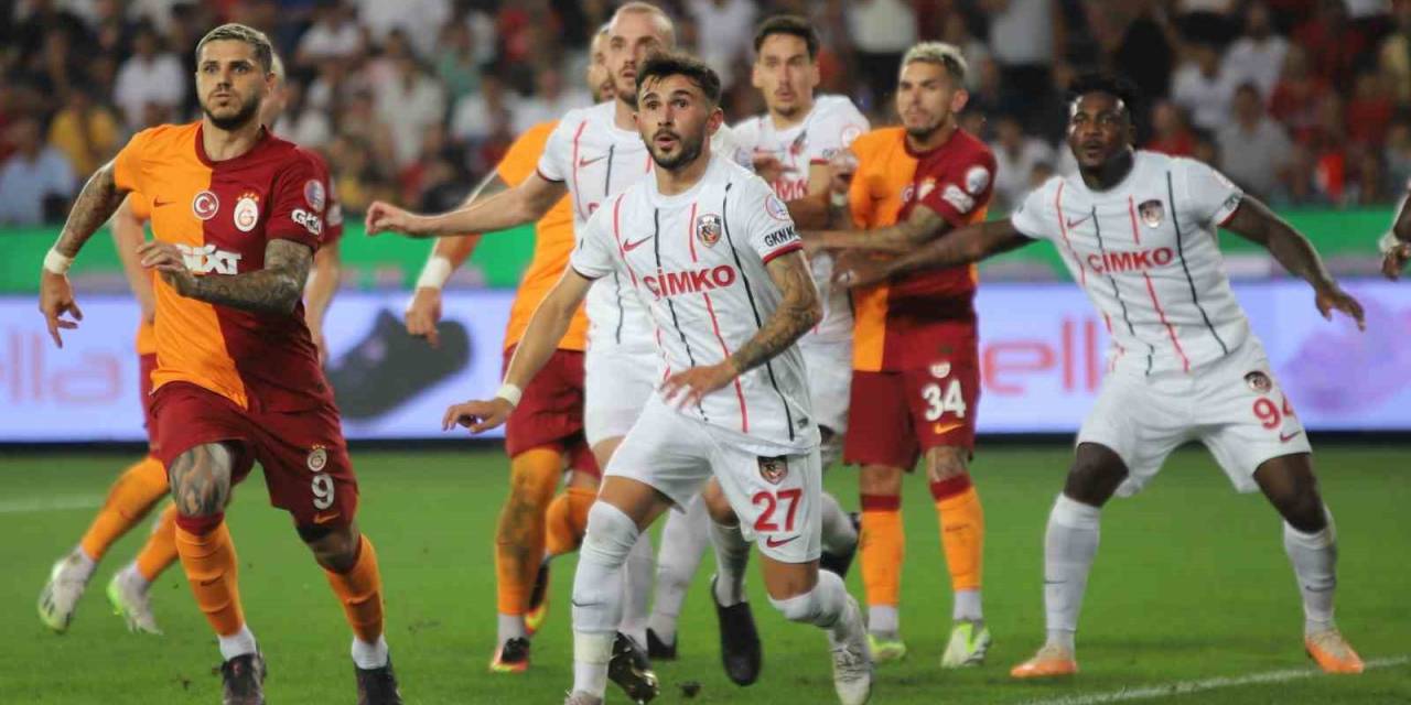 Galatasaray İle Gaziantep Fk 10. Randevuda