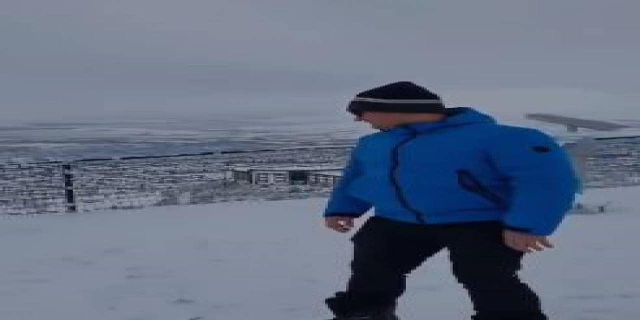 Tarihi Harput Mahallesi’nde Kayak Keyfi