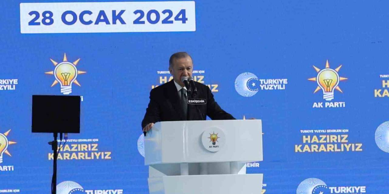 Cumhurbaşkanı Erdoğan Eskişehir’de