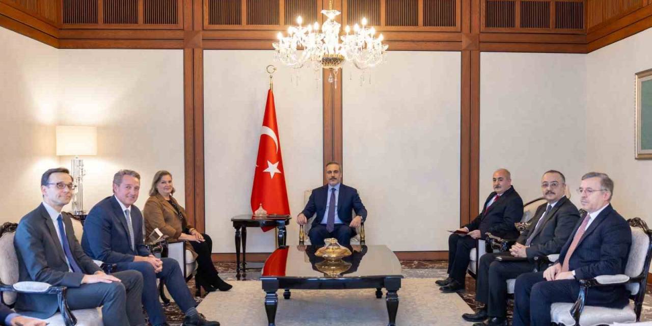 Bakan Fidan, Abd Dışişleri Bakan Yardımcısı Vekili Victoria Nuland’ı Kabul Etti