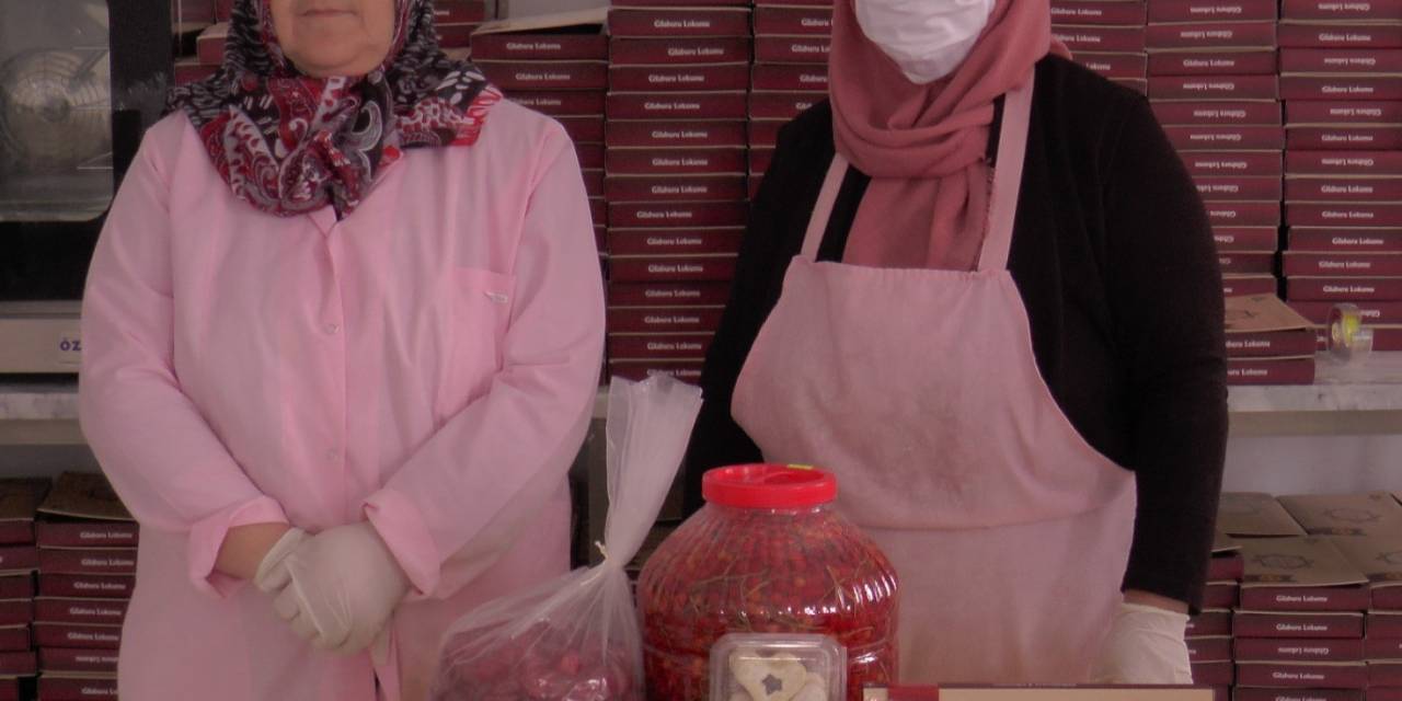 Kadınlardan Türkiye’de İlk Ve Tek: ‘Gilaburu Lokumu’