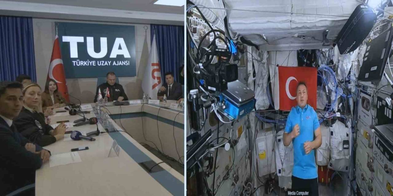 Uzaya Çıkan İlk Türk Gezeravcı, Basın Mensuplarının Sorularını Yanıtladı