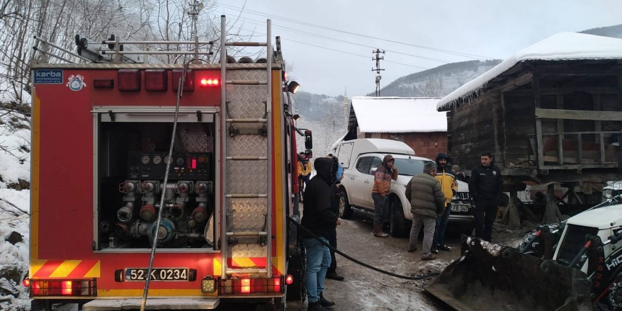 Ordu’da Ev Yangını: 1 Ölü