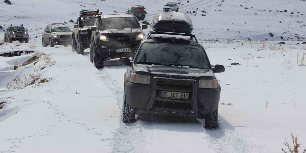 Off-roadçuların Lastik Raftingi Keyfi