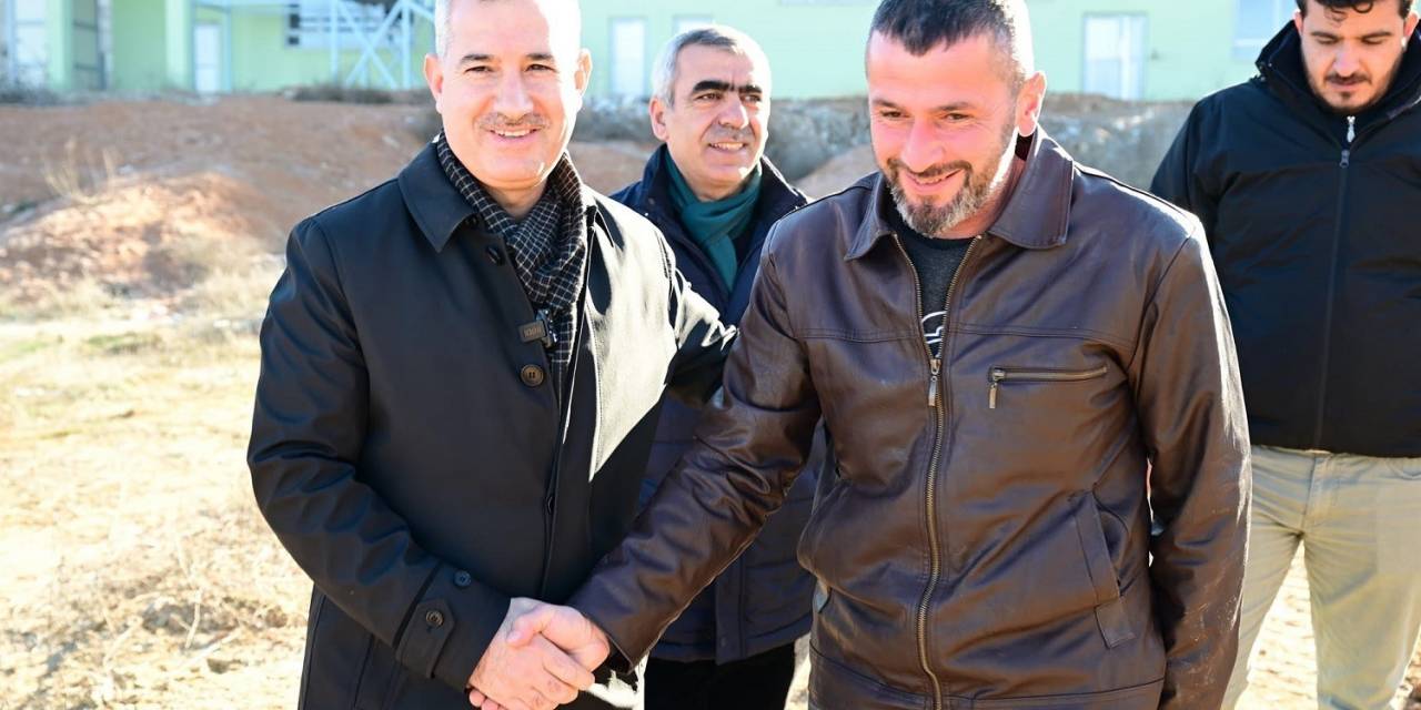 Çınar Yol Çalışmalarını İnceledi