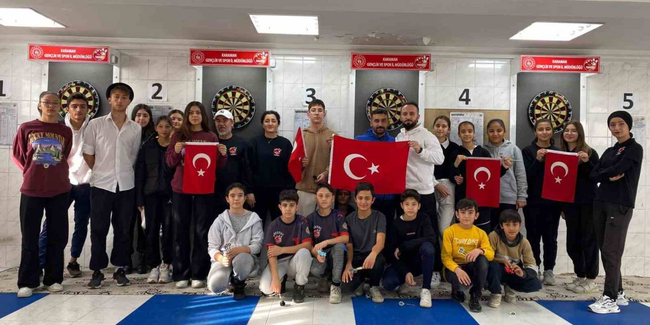 Karaman’da Şehit Anısına Dart Turnuvası Düzenlendi