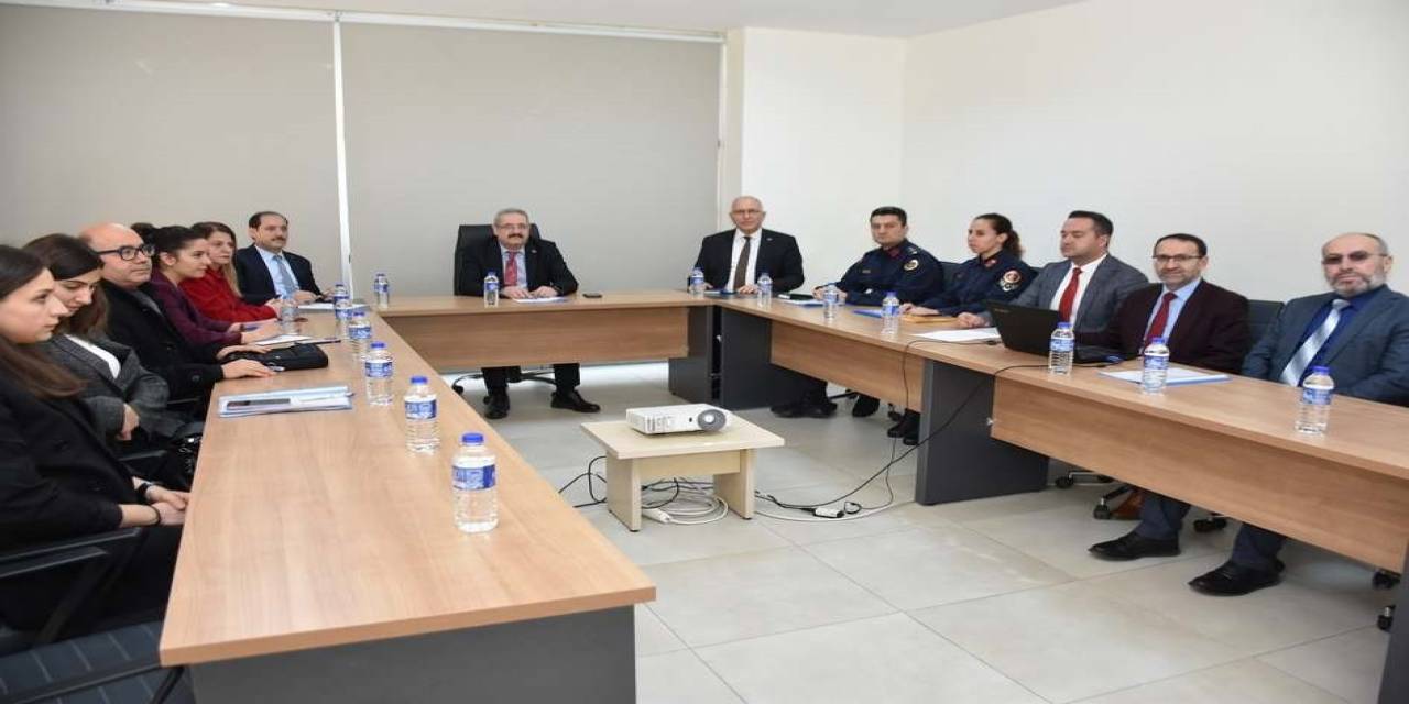 Kadına Yönelik Şiddetle Mücadele Toplantısı Yapıldı