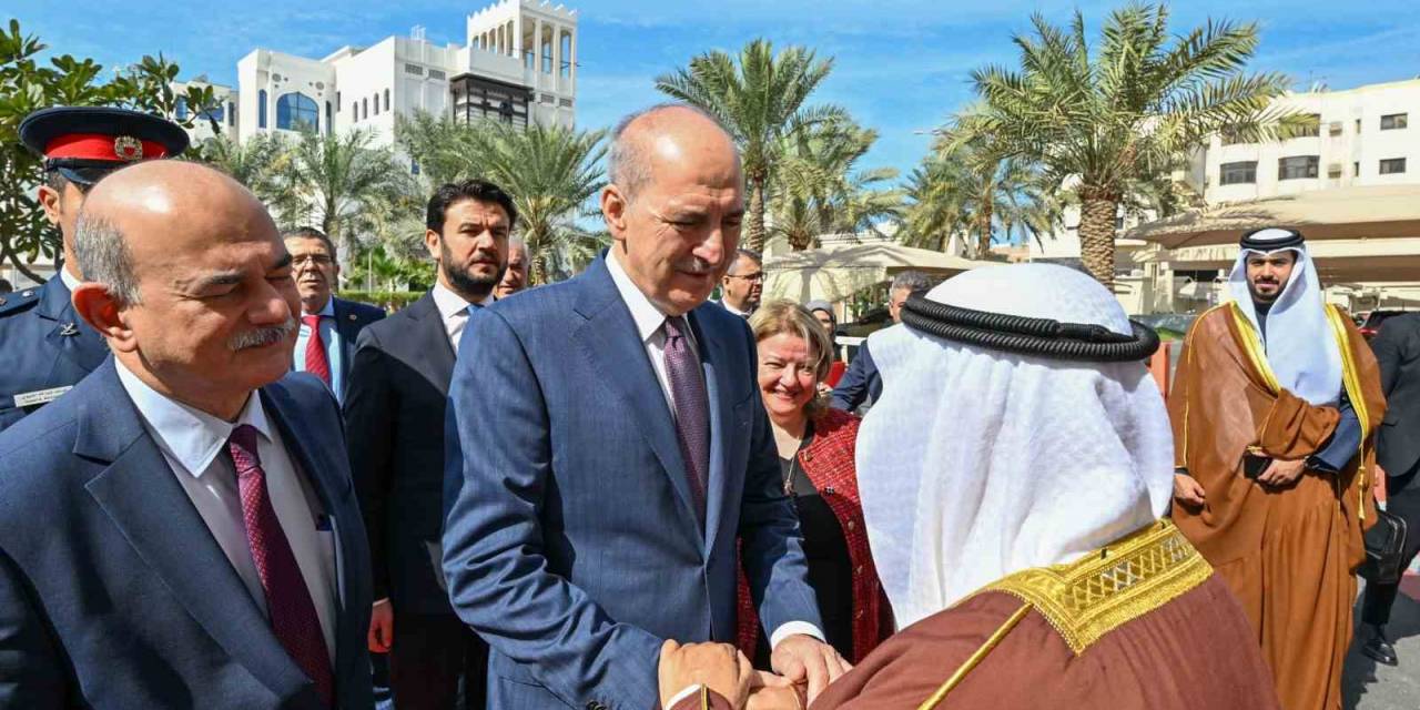 Tbmm Başkanı Kurtulmuş, Bahreyn Şura Meclisi Başkanı Al Saleh İle Görüştü