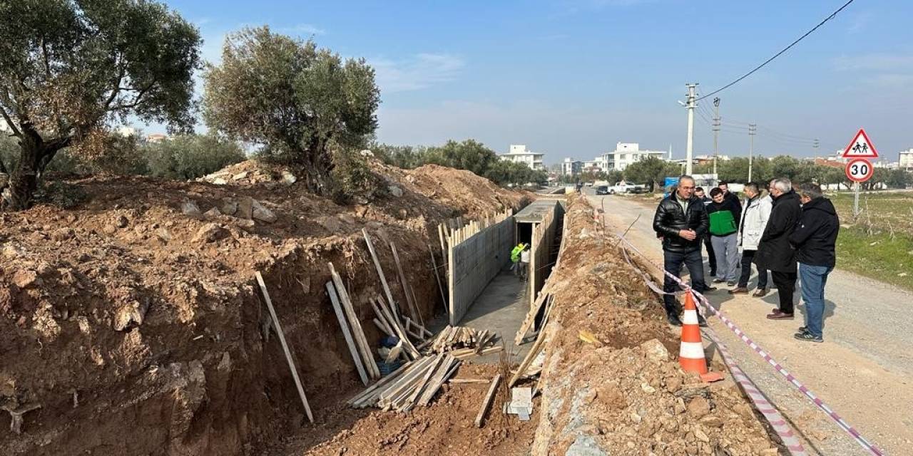 Hacıishak Mahallesi’nde Taşkın Sorunu Kökten Çözüme Kavuşuyor