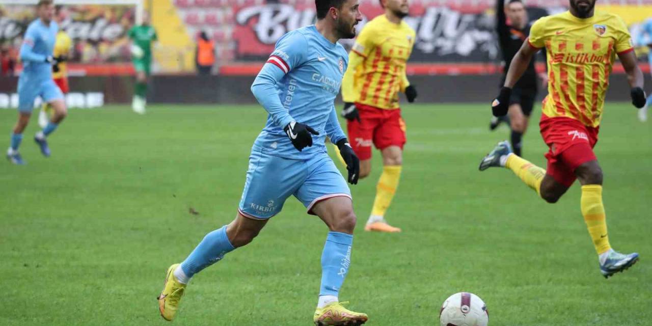 Trendyol Süper Lig: Kayserispor: 1 - Antalyaspor: 1 (Maç Sonucu)