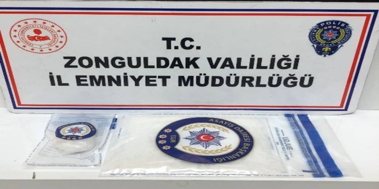 Zonguldak’ta Uyuşturucu Operasyonunda 2 Tutuklama