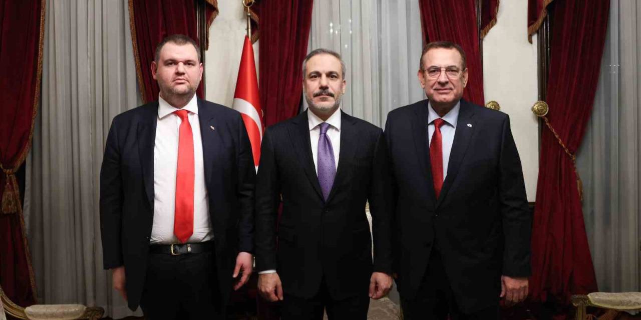 Dışişleri Bakanı Fidan, Höh Eş Başkan Adayları Çakırov Ve Peevski İle Bir Araya Geldi